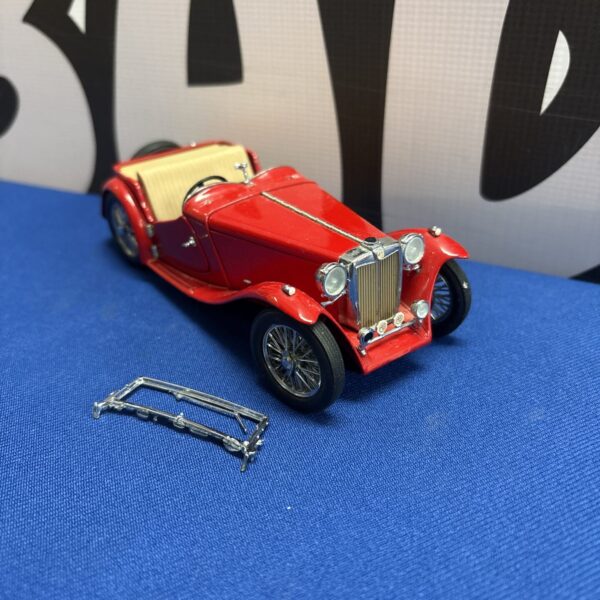 Detailed Franklin Mint MGTC Roadster diecast model car.
