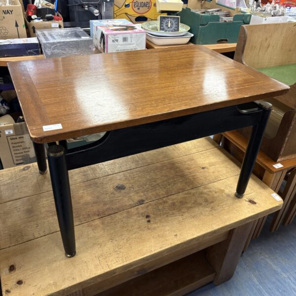 Vintage G Plan Librenza coffee table in warm wood tone.