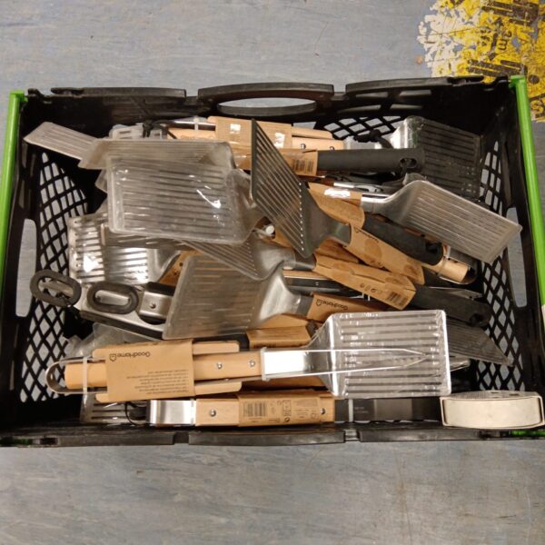 Large lot of new goodhome BBQ tool sets for grilling.