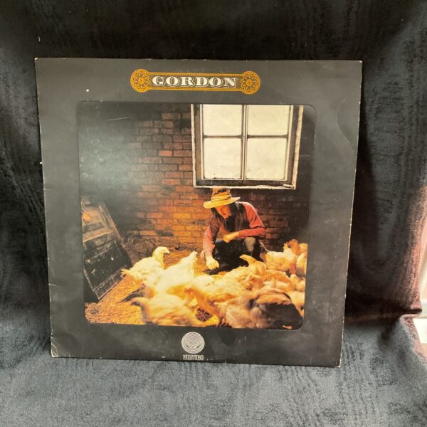 Gordon Vertigo vinyl record front cover, 1972 pressing.