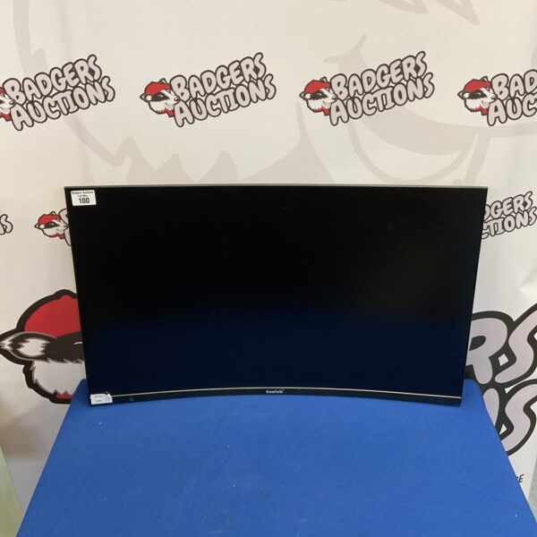 Gowfolk GF320I curved monitor for computer gaming and display.