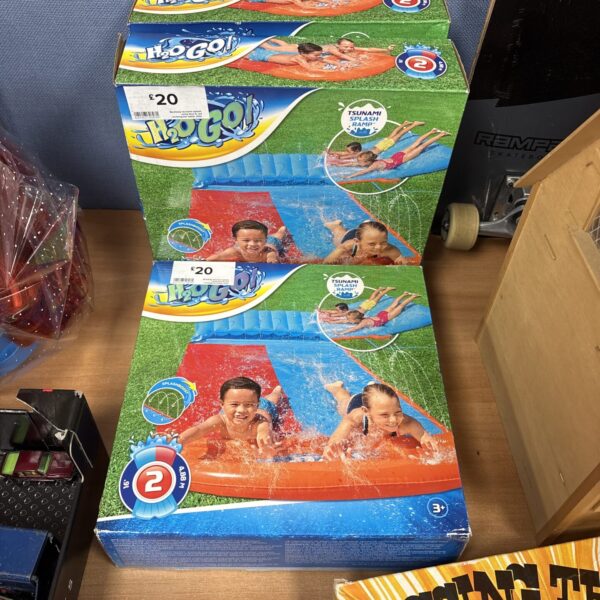 New lot of three H20 Go Tsunami Splash Ramps for summer water fun.