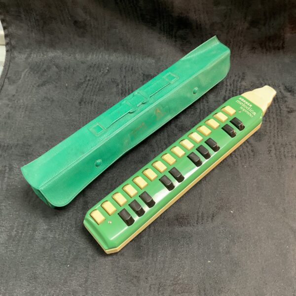 Vintage Hohner Soprano Melodica keyboard instrument in good condition.