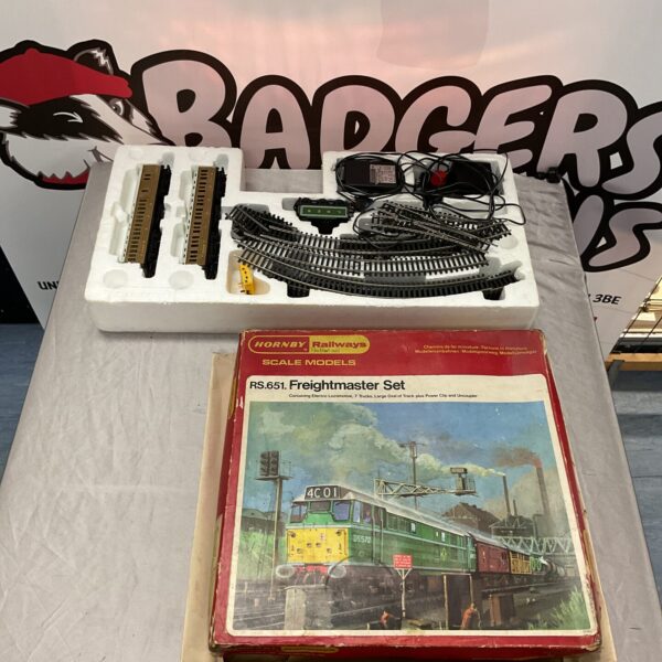 Vintage Hornby RS51 train set in its original box.