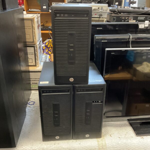 HP 285 G2 desktop PC tower in used condition.