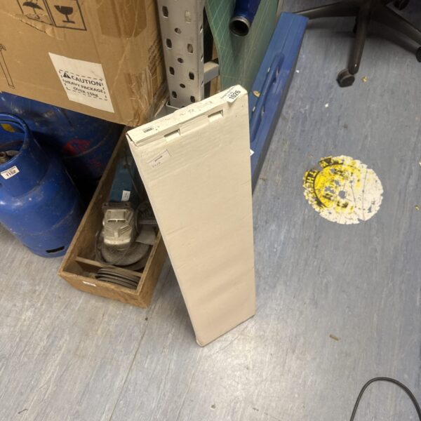 Used IKEA Bergshult shelf in a room setting.