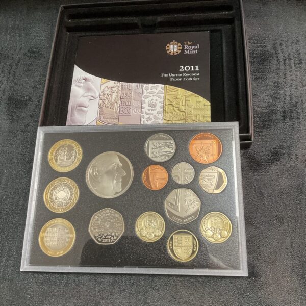 The Royal Mint 2011 United Kingdom proof coin set