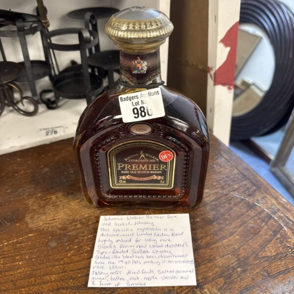 Sealed Johnnie Walker Premier Rare old Scotch Whisky