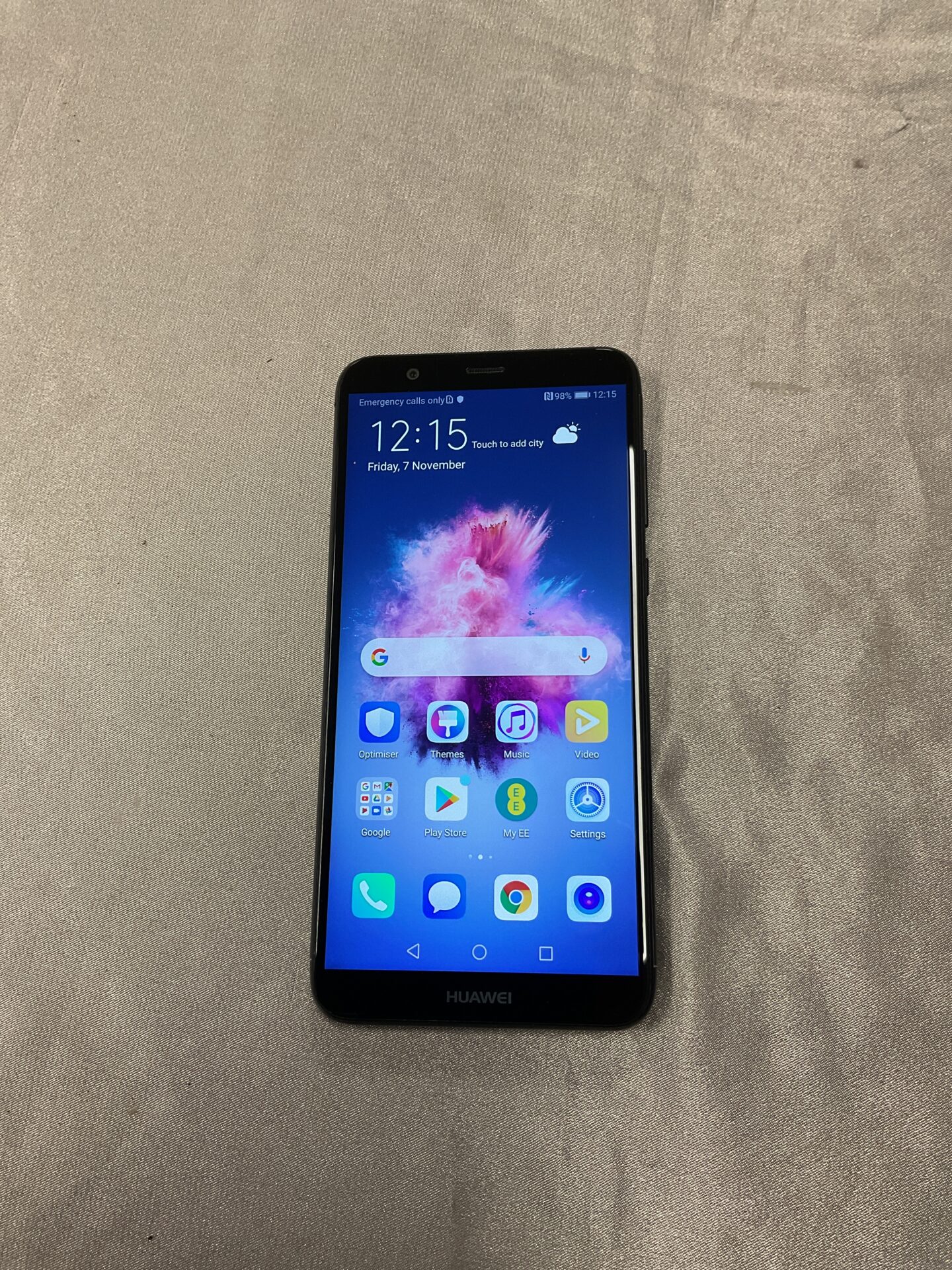 Huawei fig-lx1 mobile phone working