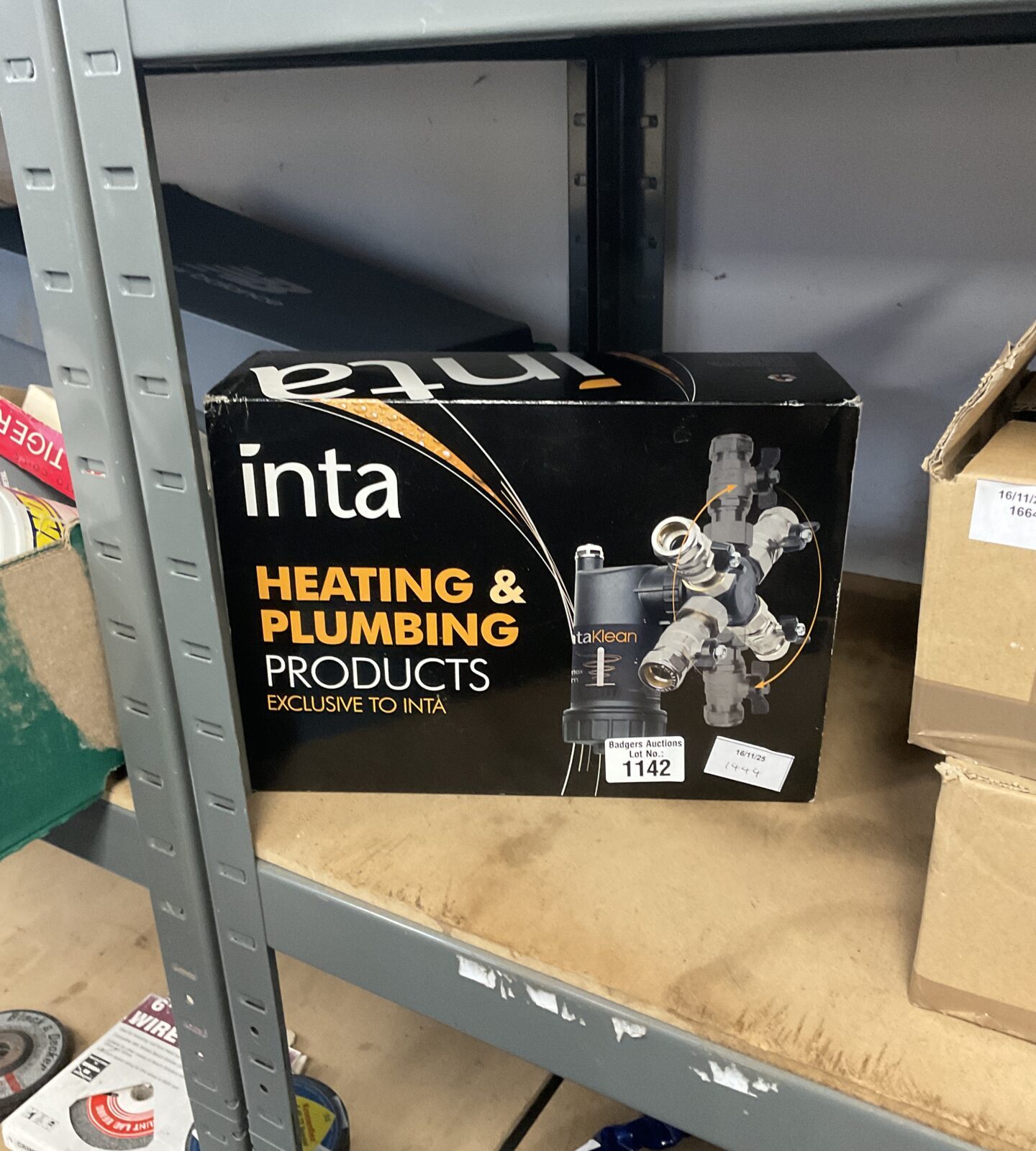 Cleaning Inta Inta klean ikmf22 22mm magnetic filter with isolating ball valve ...