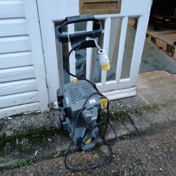Used Karcher 110v pressure washer body for garden cleaning.