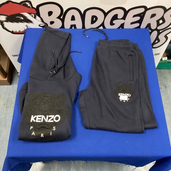 XL Kenzo Paris style tracksuit, designer streetwear fashion.