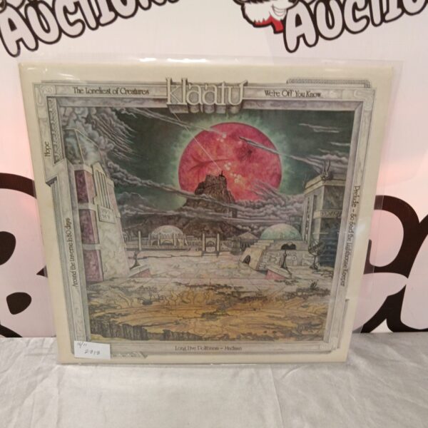 Klaatu The Loneliest Creatures LP vinyl record cover.