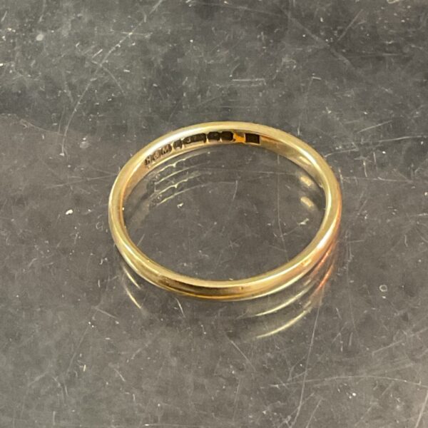 Large vintage enamel cooking pot with copper base.