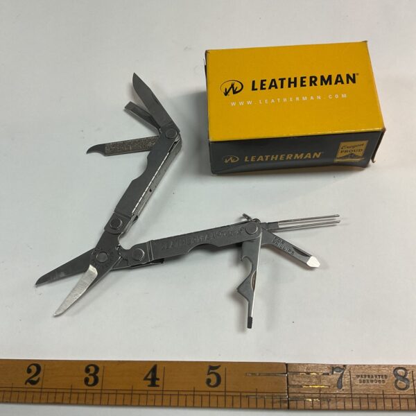 Leatherman Micro multi tool in original packaging.