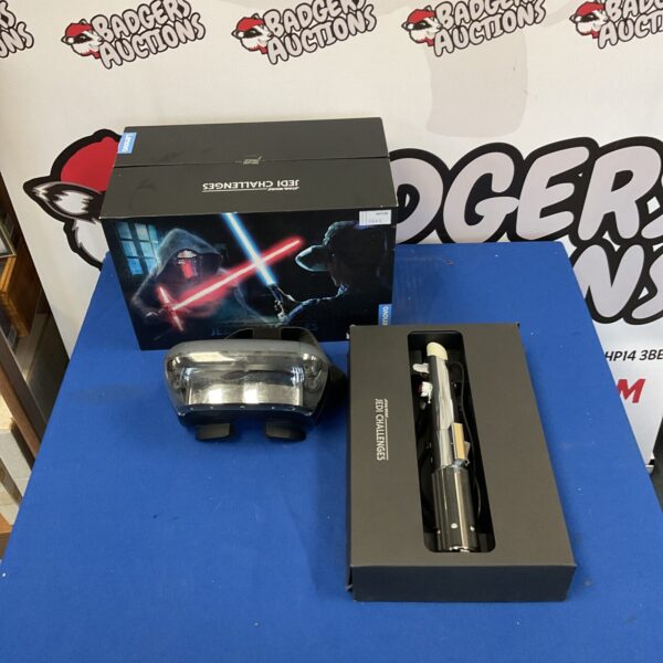 Lenovo Star Wars Jedi Challenges AR headset and lightsaber controller
