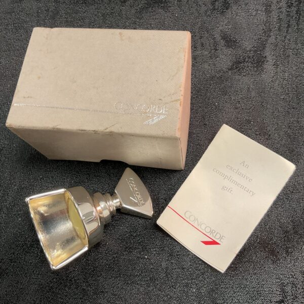 Silver plated Links Of London champagne stopper, a Concode gift.
