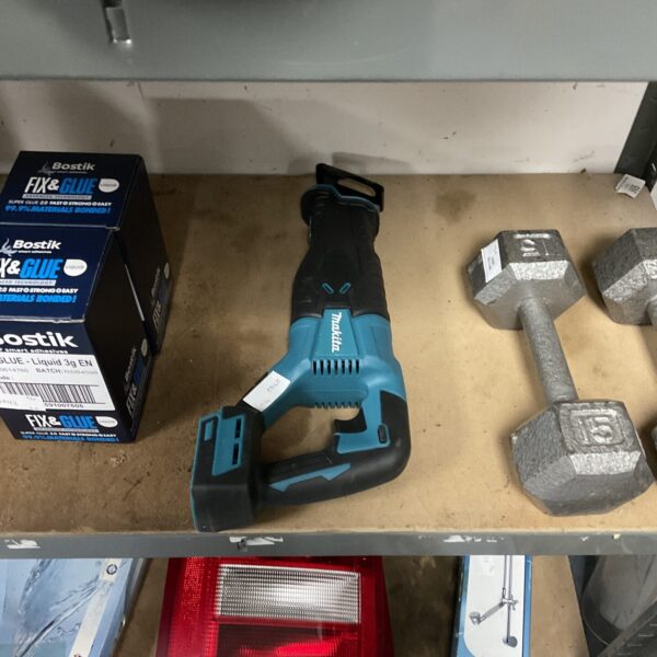 Makita cordless reciprocating saw body, untested power tool.