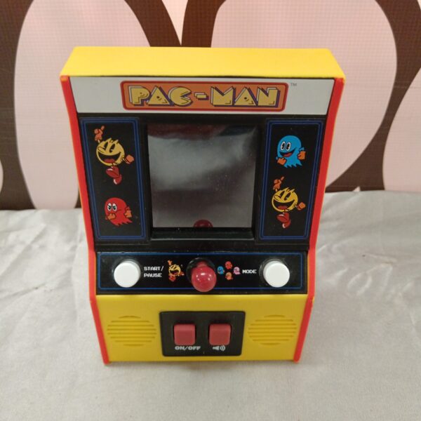 Mini Pac-Man arcade machine by Bandai Namco, retro gaming collectible.