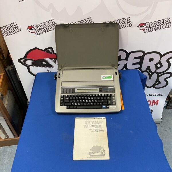 Vintage Panasonic KX-R195 electronic typewriter for sale.