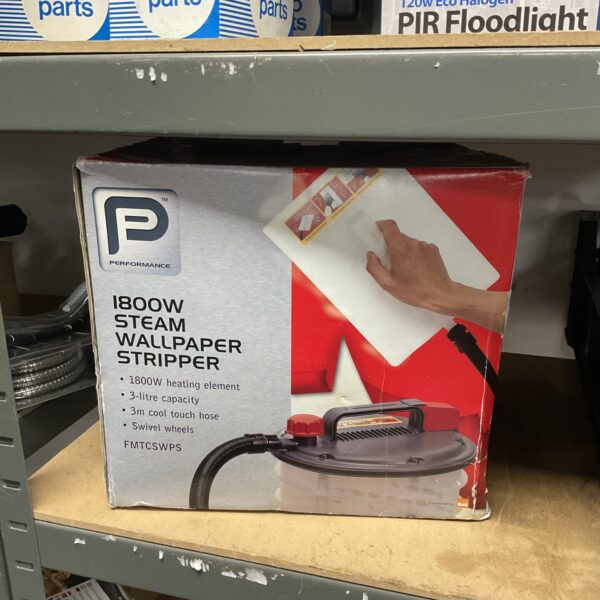 Front view of a Performance Pro 1800W steam wallpaper stripper.