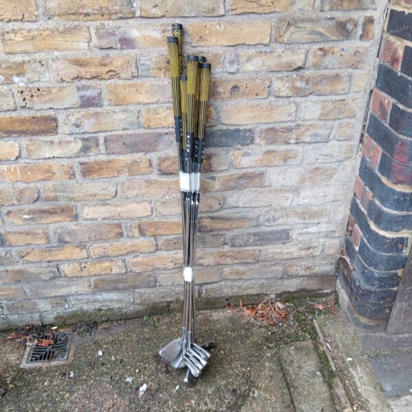 Vintage golf club set with ping grips, Tour Force model.