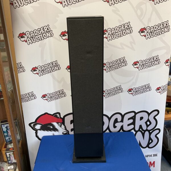 Vintage Polk Monitor XT60 bookshelf speaker in as-found condition.