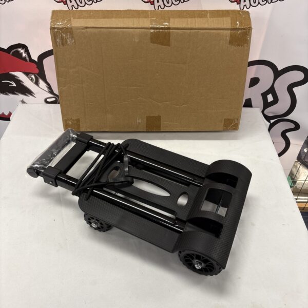 New portable folding trolley in original packaging.
