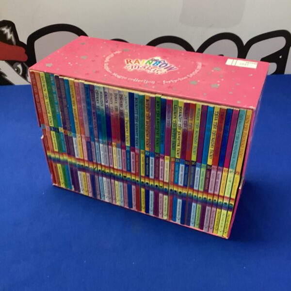 Rainbow Magic Fairy Book Collection with 42 individual fairy tales.