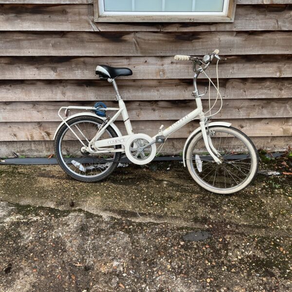 Vintage Raleigh folding bicycle in good condition.