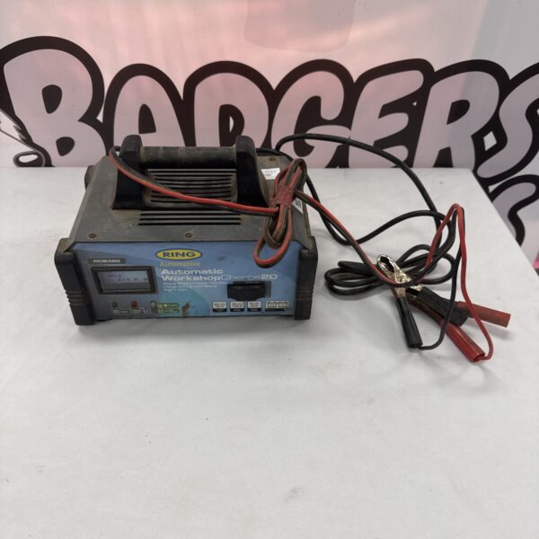 Ring Automotive Workshopcharge 20 12v battery charger in used condition.
