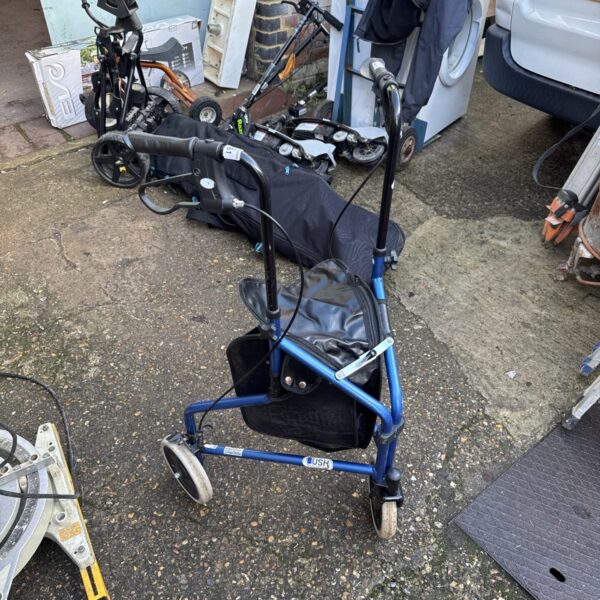 Used Roma Medical walking trike for adult mobility assistance.