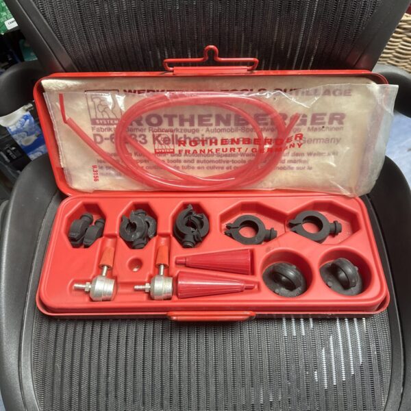 Rothenberger pipe freezing kit in a branded case.