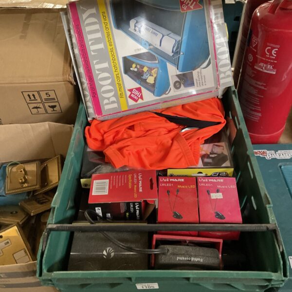 Mixed shed clearance lot with various tools and hardware.