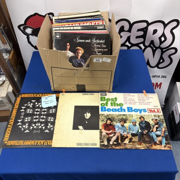 Simon & Garfunkel LP cover, vintage vinyl record from the 1960s.