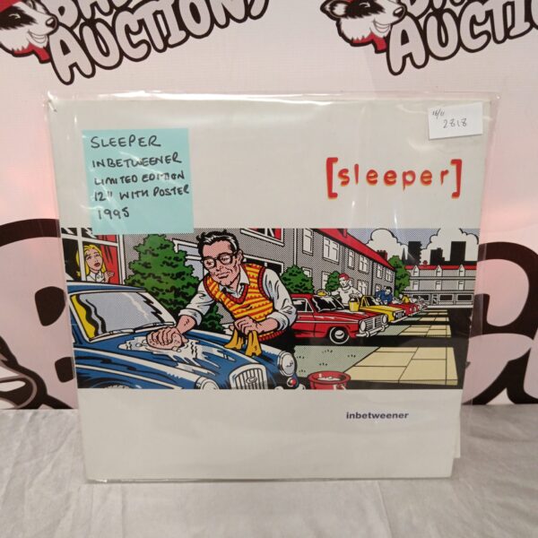 Sleeper Inbetweener 1995 limited edition vinyl record with poster.