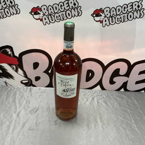 Large bottle of St Mont Rose French rose wine.