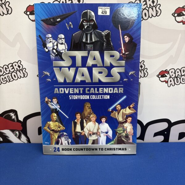 Star Wars Advent Calendar Storybook Collection cover with Darth Vader.