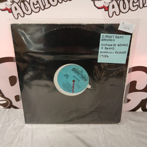 1986 Street Beat Records vinyl record, "Ultimate Breaks & Beats".