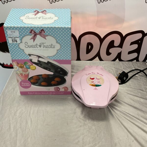 Sweet Treats cake pop maker appliance for making cake pops.