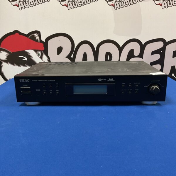 Silver Teac T-R610DAB DAB/FM stereo tuner for auction.