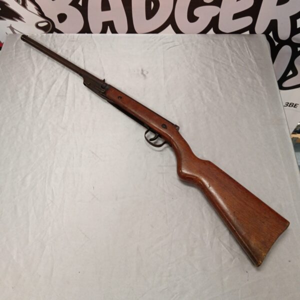 Vintage Diana Mod 16 air rifle with wooden stock.