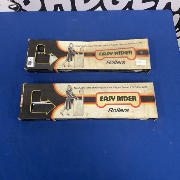 Vintage Easy Rider furniture rollers for moving heavy items.