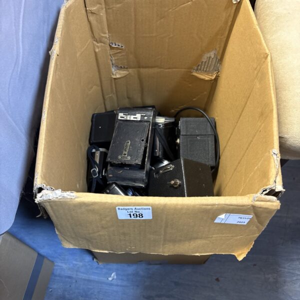 Vintage Kodak camera lot for collectors and photography enthusiasts.