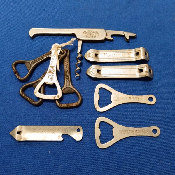 Vintage Whitby brewery corkscrew, antique advertising collectible.