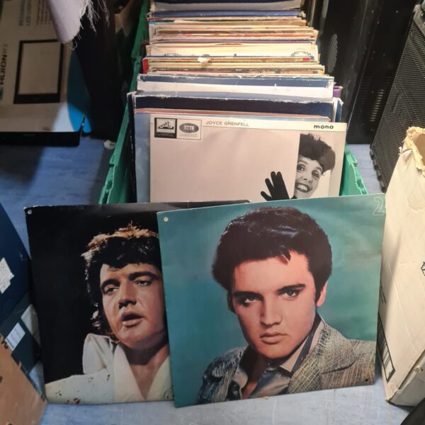 Mixed lot of 12 inch vinyl records for collectors.