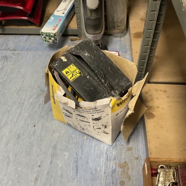 Vintage Wagner W14 power steamer for wallpaper removal.