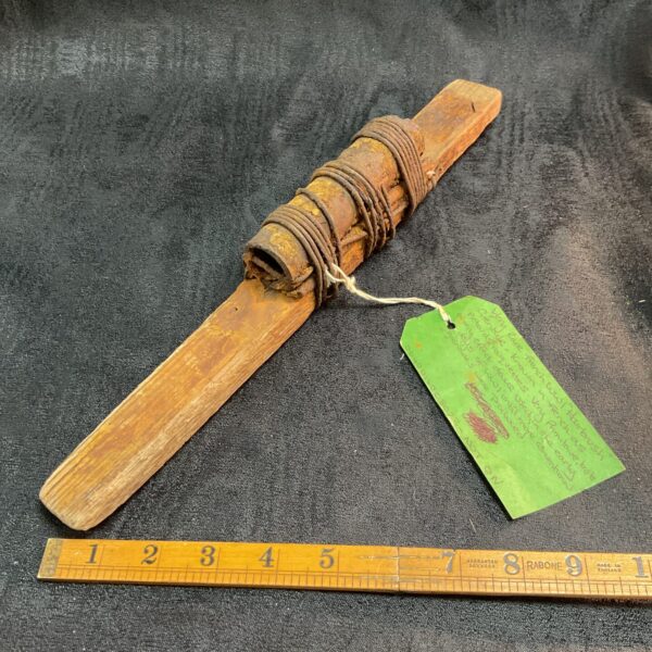 Rare WW1 French Raquette anti-tank grenade, a vintage collectible.