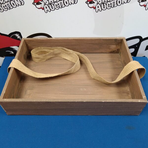 Vintage ice cream cinema sellers wooden tray