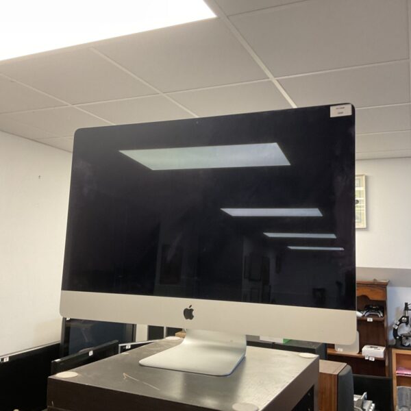 Front view of Apple iMac A1419 all-in-one desktop computer.